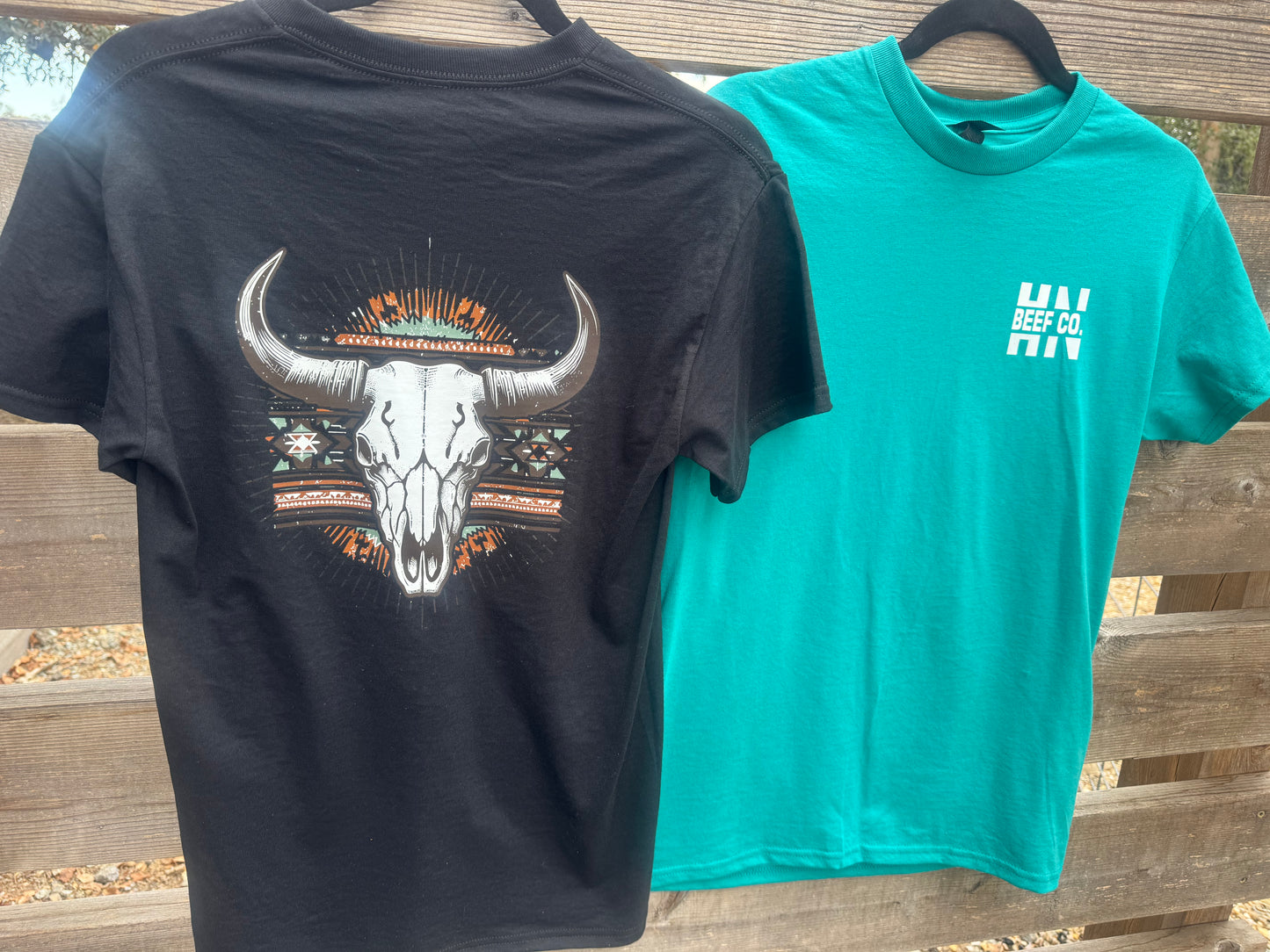 HN BEEF Co T-Shirt TEAL