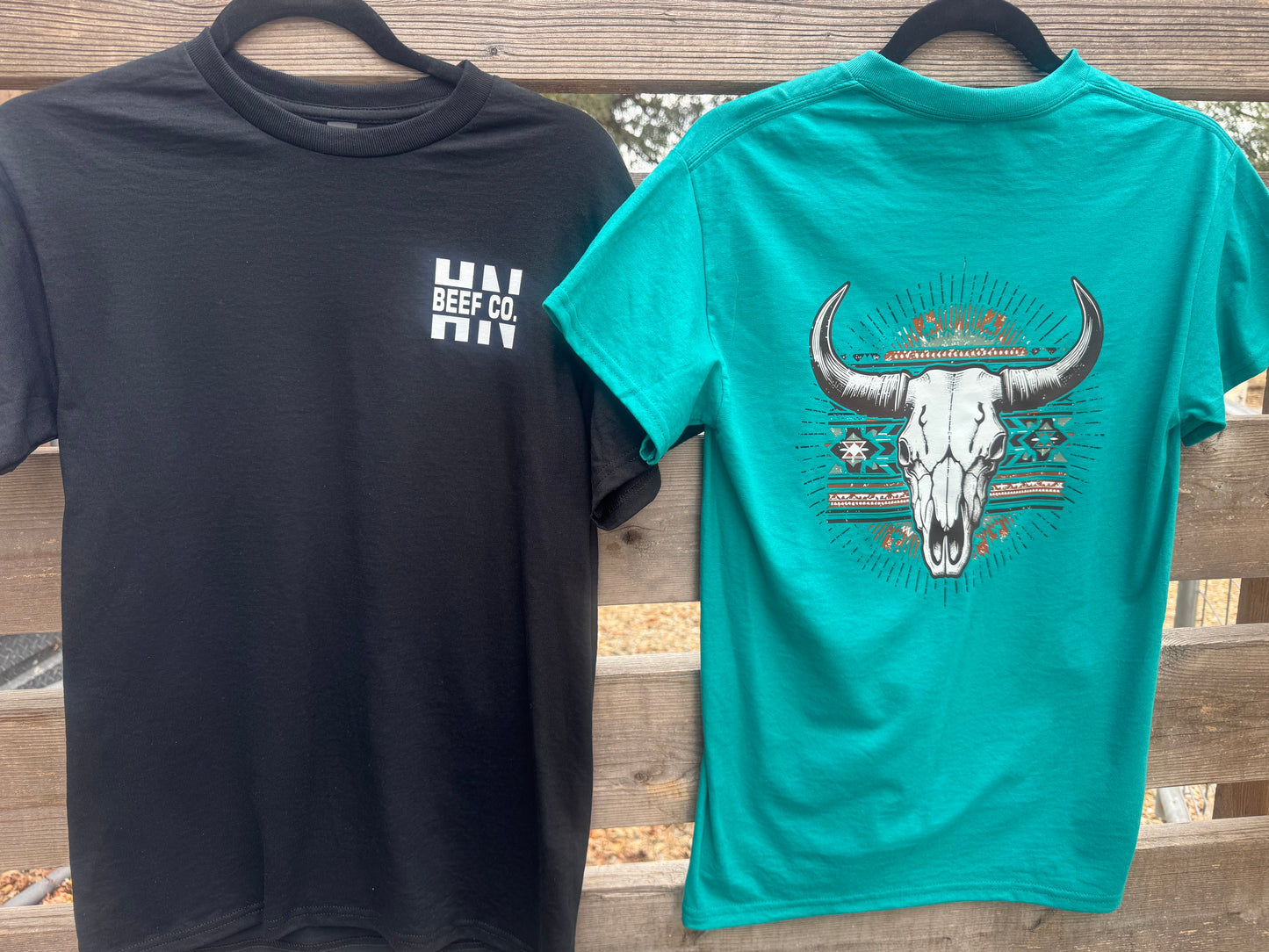 HN BEEF Co T-Shirt TEAL