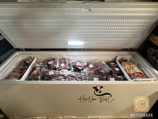 1/2 Grain Finished Beef Share-Deposit